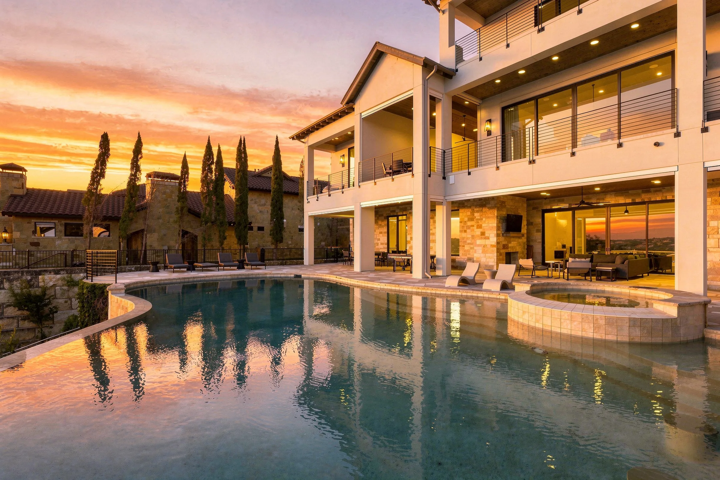 Spicewood Poco Bueno — 10,382 Sq Ft — built by Seven Custom Homes