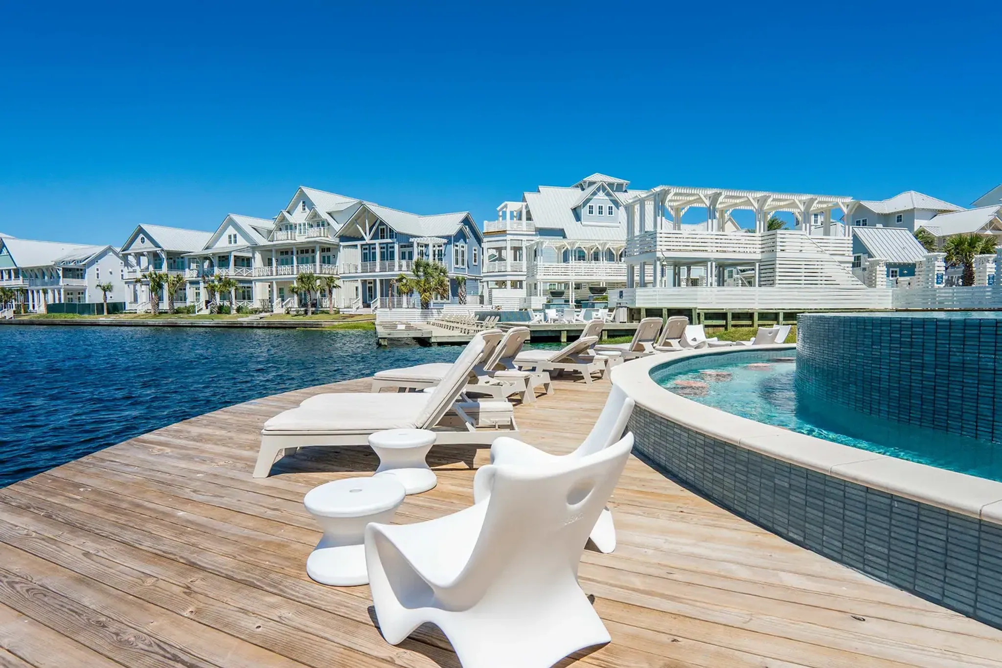 Cinnamon Shore South Pool — built by Seven Custom Homes